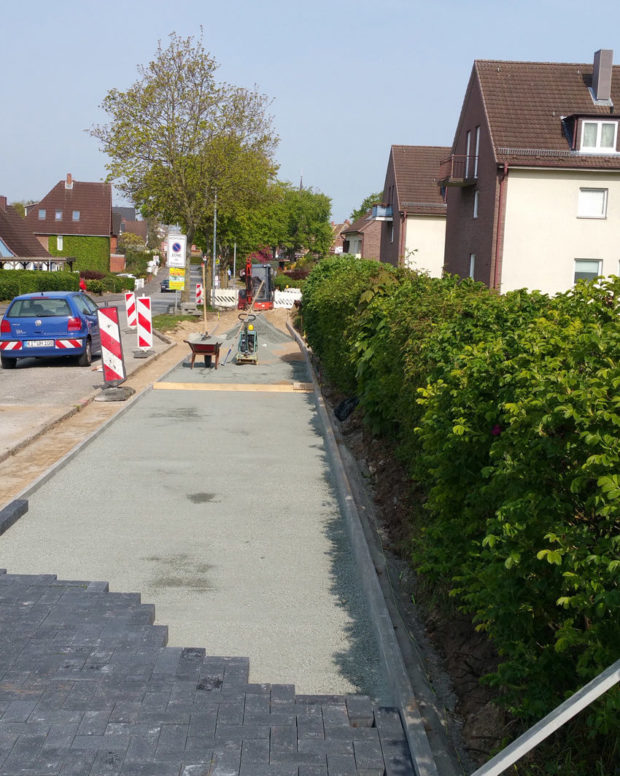 Sanierung Geh-/ Radweg Brodersdorfer Weg