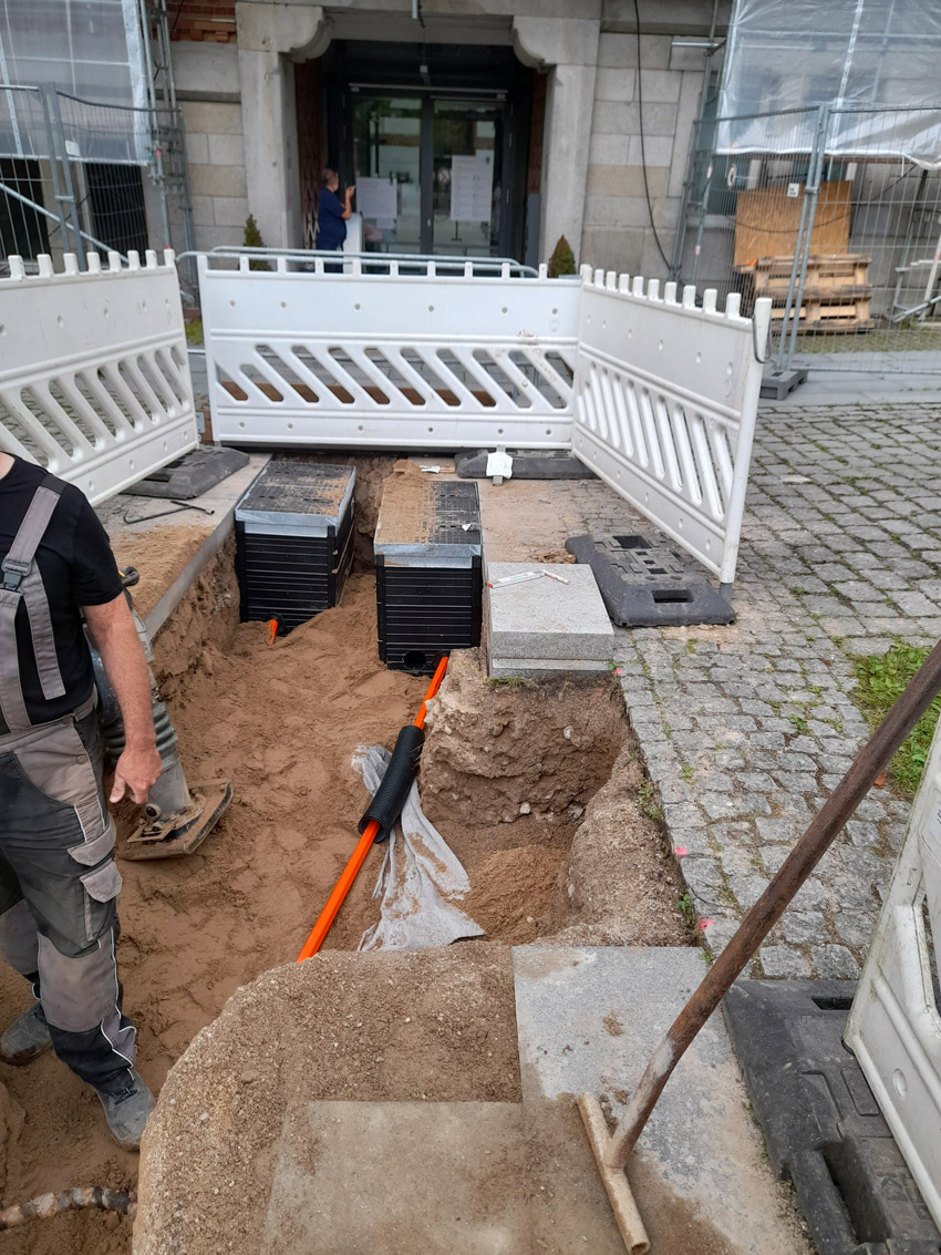 Erneuerung des LWL-Backbone-Netzes in Kiel – Projektaufnahme 7