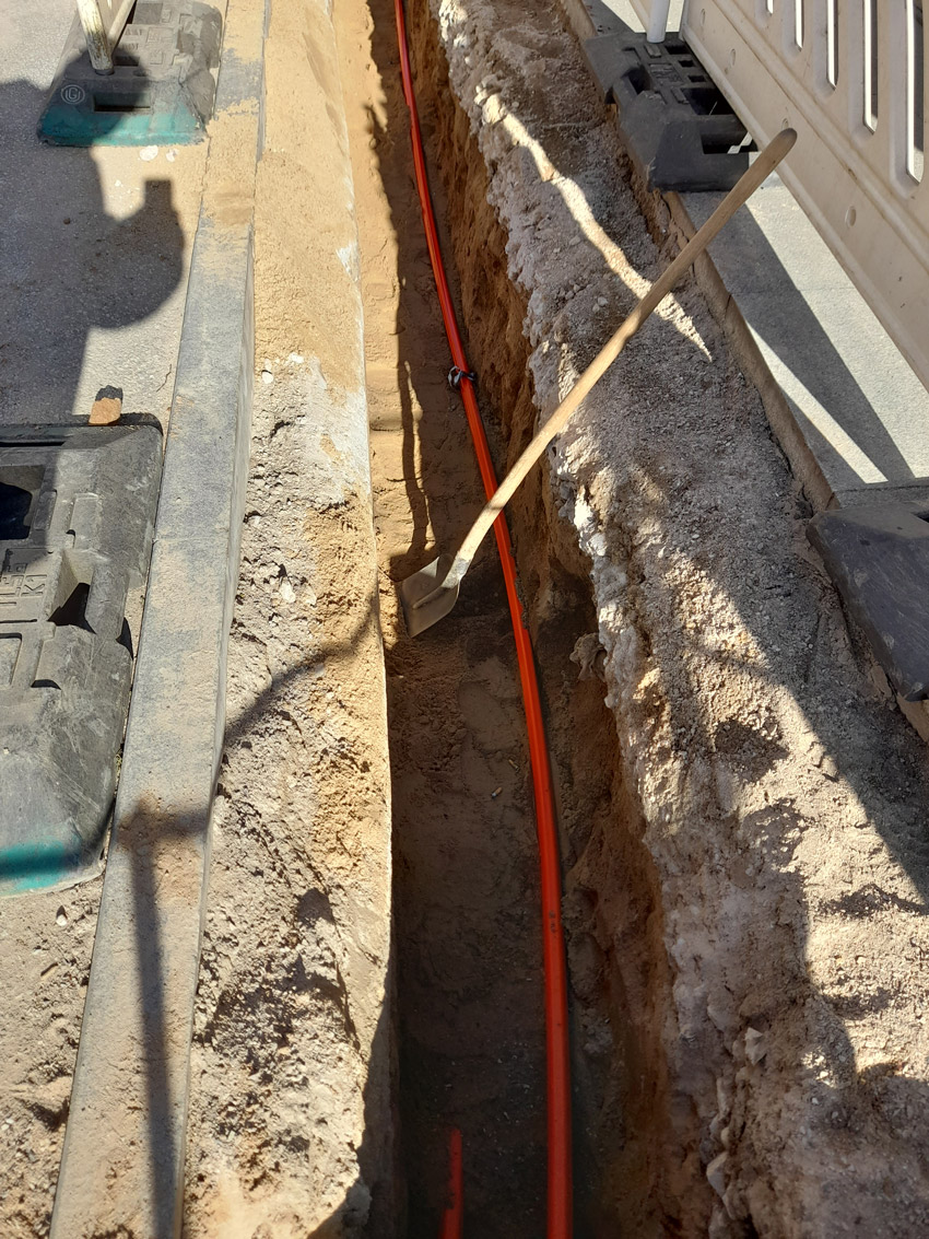 Erneuerung des LWL-Backbone-Netzes in Kiel – Projektaufnahme 4