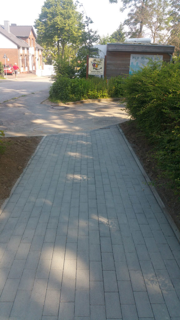 Sanierung des Geh- und Radwegs am Brodersdorfer Weg in Laboe – Projektaufnahme 1