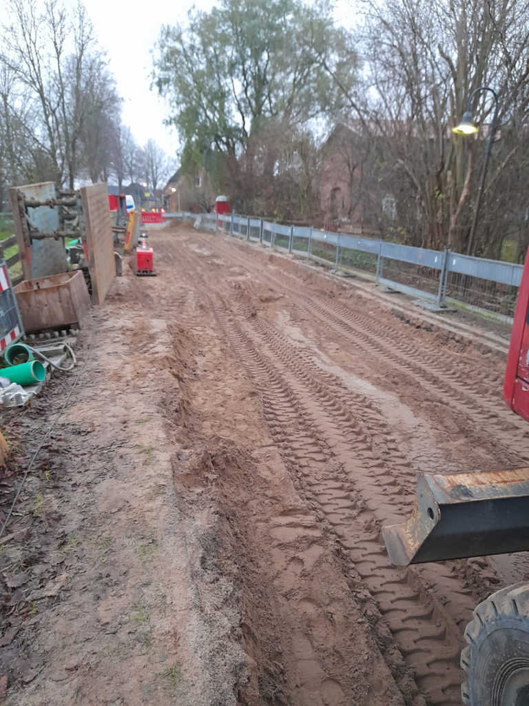 Kanalsanierung in der Dorfstraße in Molfsee – Projektaufnahme 2