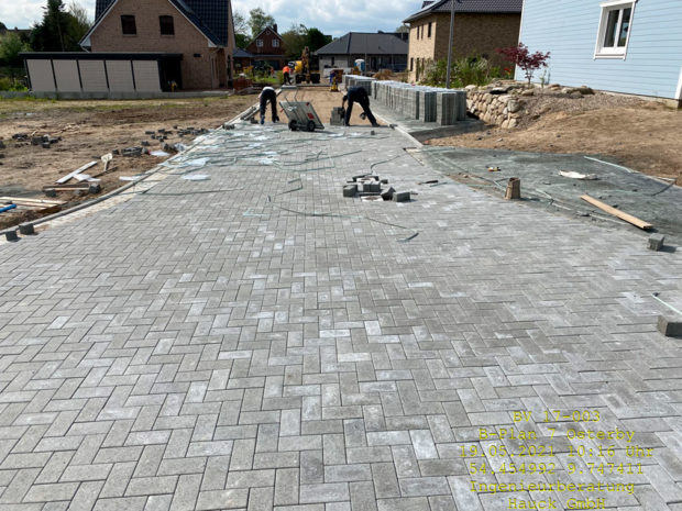 Erschließung des Bebauungsplans Nr. 7 in Osterby