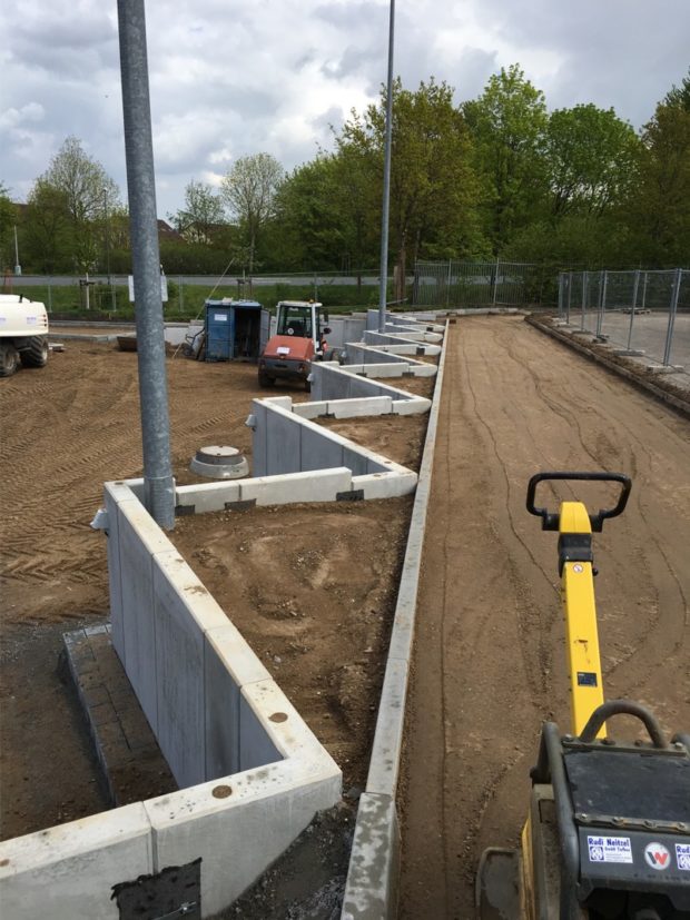 Erweiterung des Recyclinghofs am Lornsendamm in Flensburg – Projektaufnahme 2