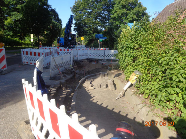 Kanalsanierung des Regenwassernetzes in Selent – Projektaufnahme 2