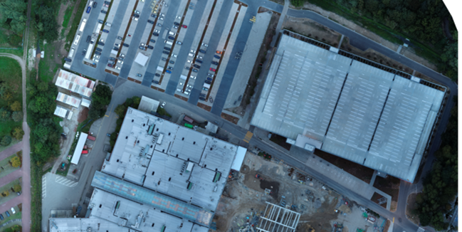 Neubau von Stellplatzanlage und Parkhaus am Strelapark Stralsund – Übersicht