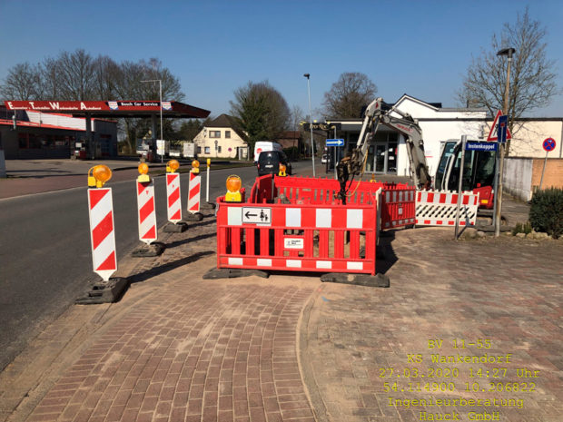 Kanalsanierung in der Ortslage Wankendorf